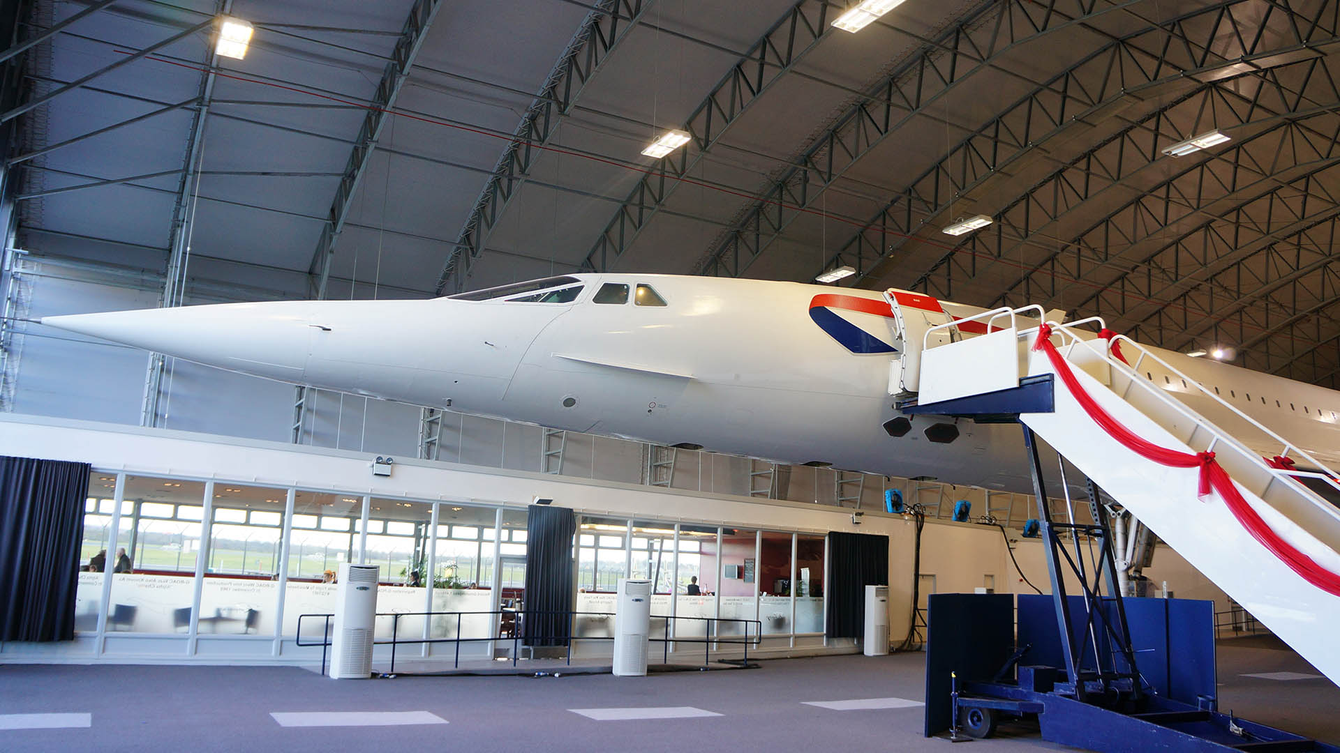 Manchester Airport Concorde Hangar Transportation Ahr Architects